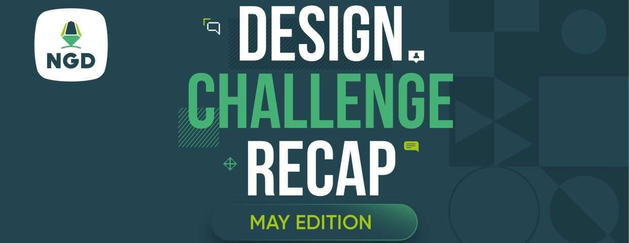 Design Challenge Recap – May Edition