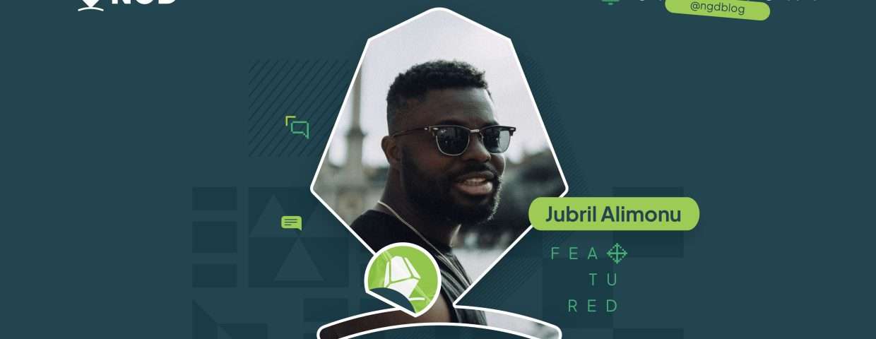 I don’t expect anyone to leave a well paying design job – Jubril Alimonu
