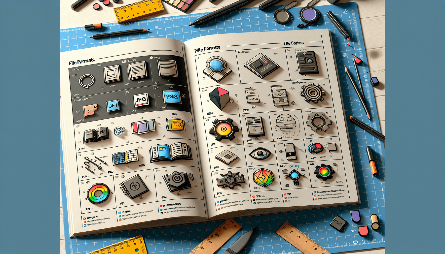 Different File Formats in Graphic Design: A Comprehensive Guide