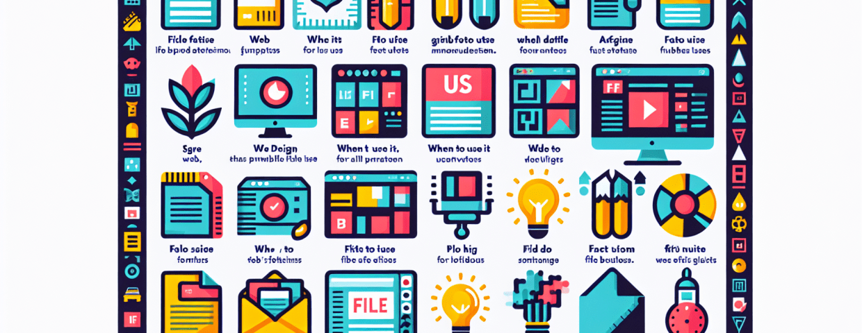 Your Go-To Guide: Picking the Perfect File Formats for Your Designs (Web, Print & Everything In Between!)
