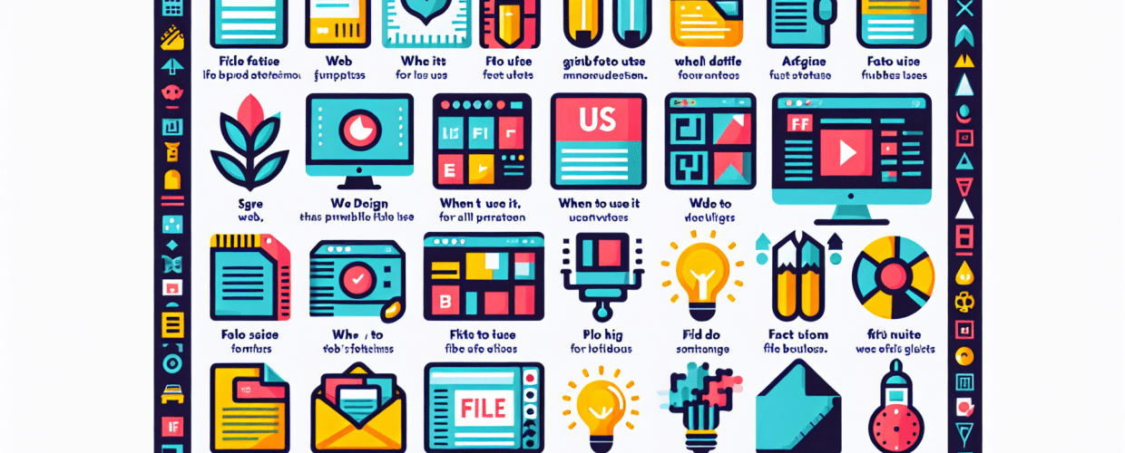 Your Go-To Guide: Picking the Perfect File Formats for Your Designs (Web, Print & Everything In Between!)