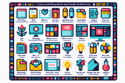 Your Go-To Guide: Picking the Perfect File Formats for Your Designs (Web, Print & Everything In Between!)