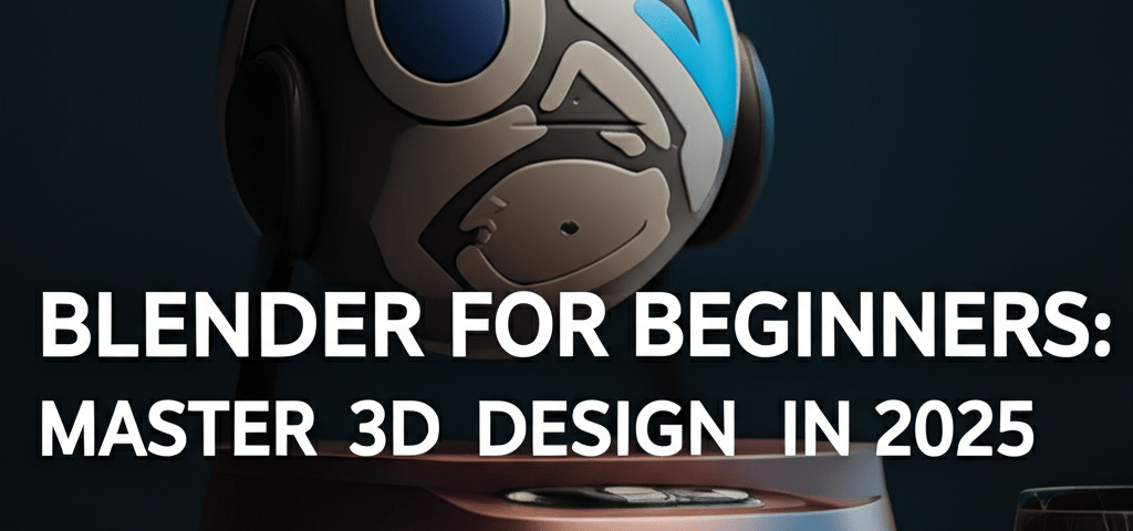 Blender for Beginners: Master 3D Design in 2025