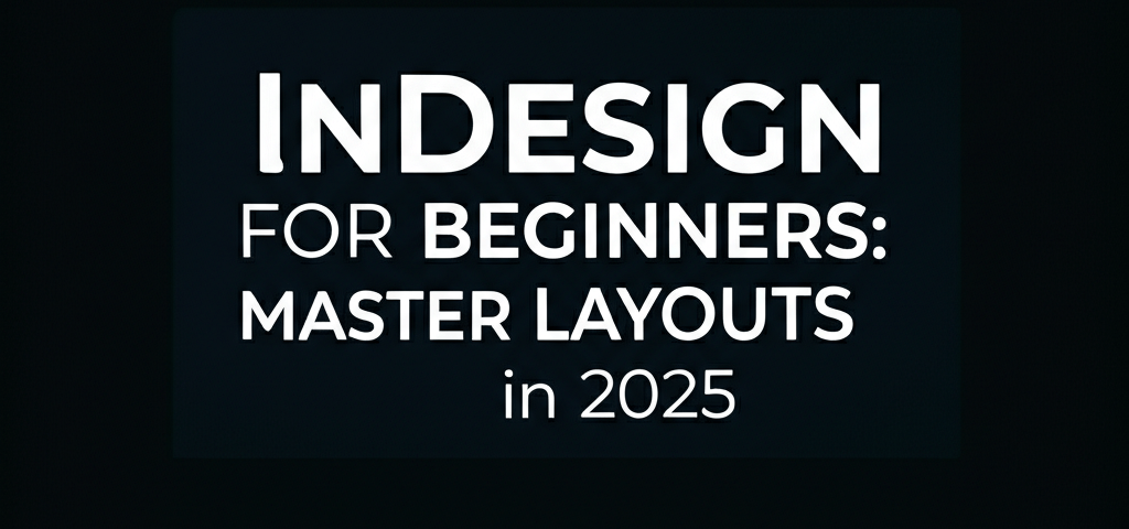 InDesign for Beginners: Master Layouts in 2025