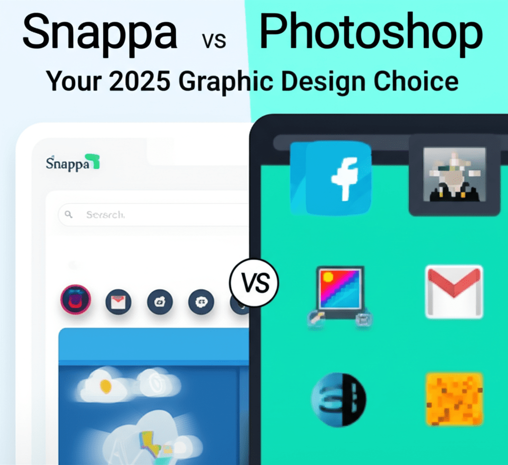 Snappa vs Photoshop: Your 2025 Graphic Design Choice