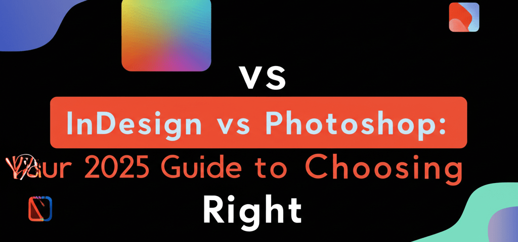 InDesign vs Photoshop: Your 2025 Guide to Choosing Right