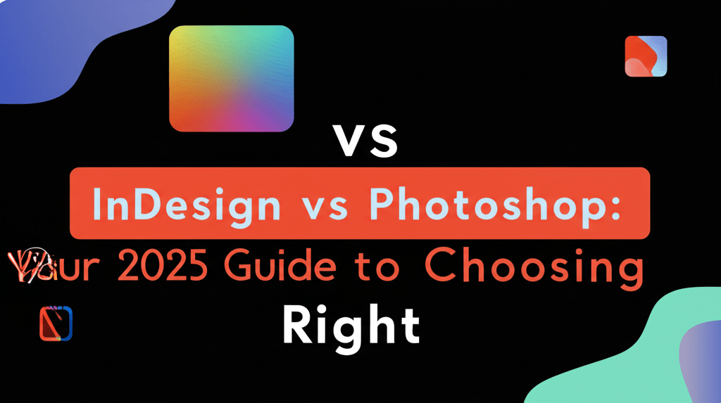InDesign vs Photoshop: Your 2025 Guide to Choosing Right