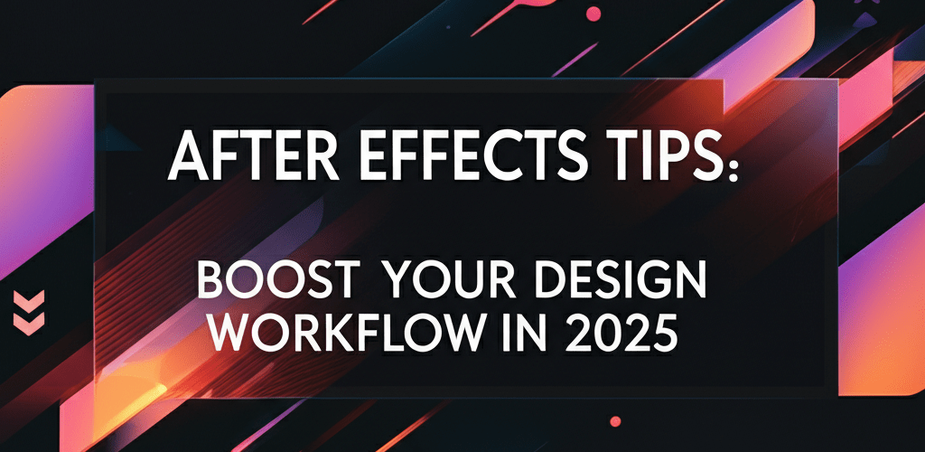 After Effects Tips: Boost Your Design Workflow in 2025