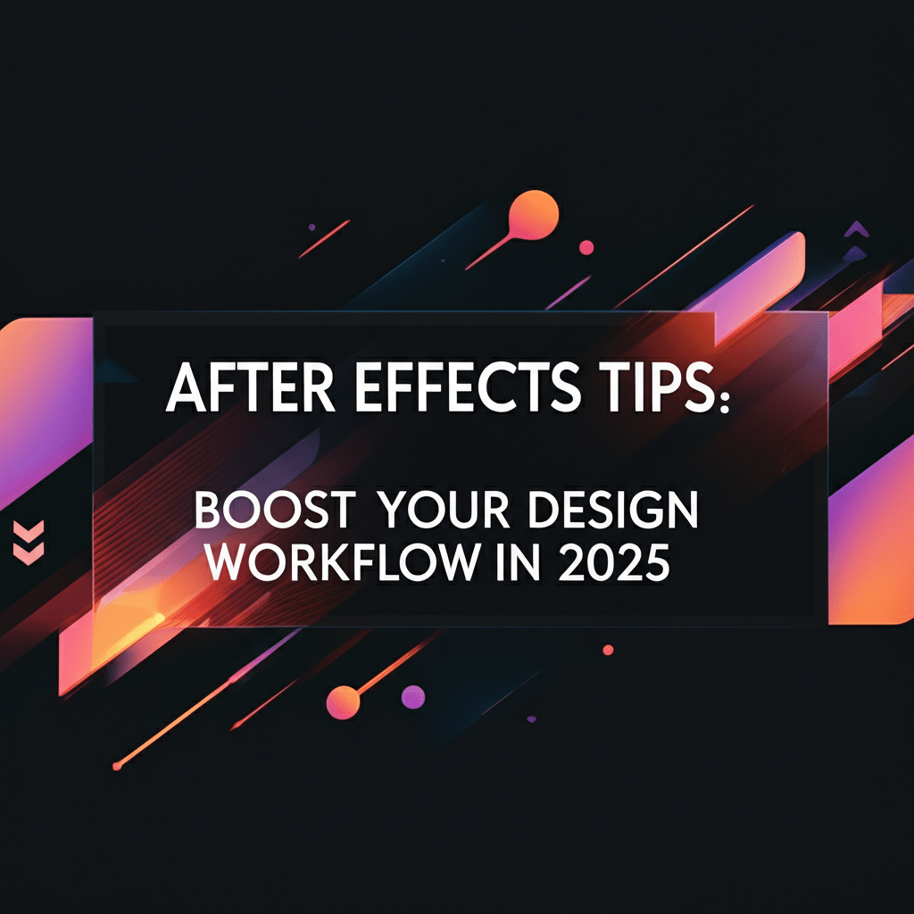 After Effects Tips: Boost Your Design Workflow in 2025
