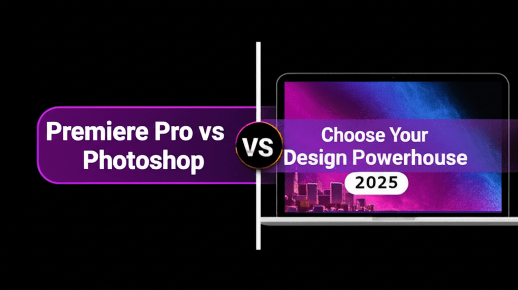 Premiere Pro vs Photoshop: Choose Your Design Powerhouse 2025