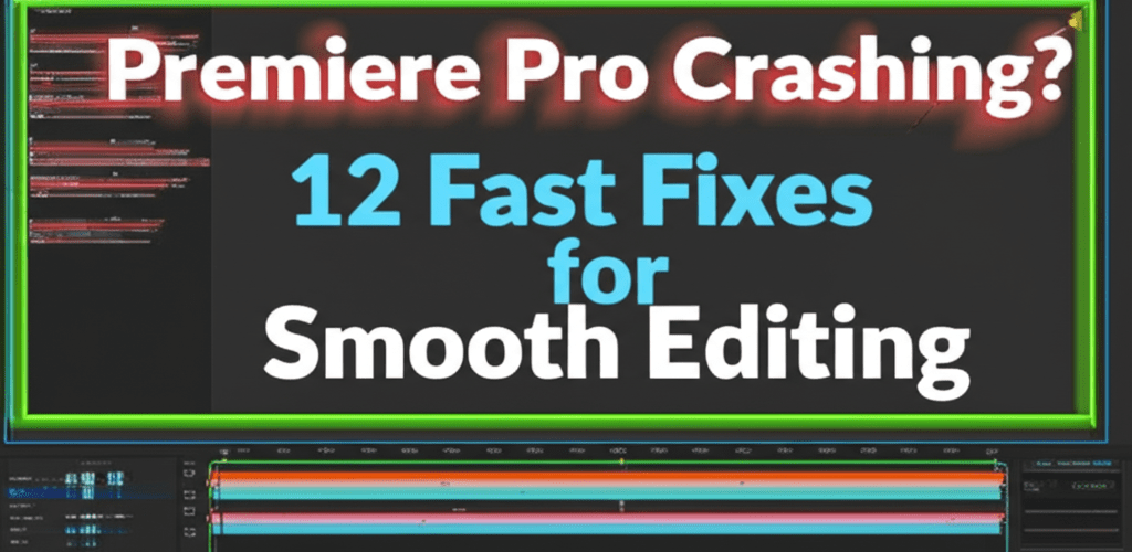 Premiere Pro Crashing? 12 Fast Fixes for Smooth Editing