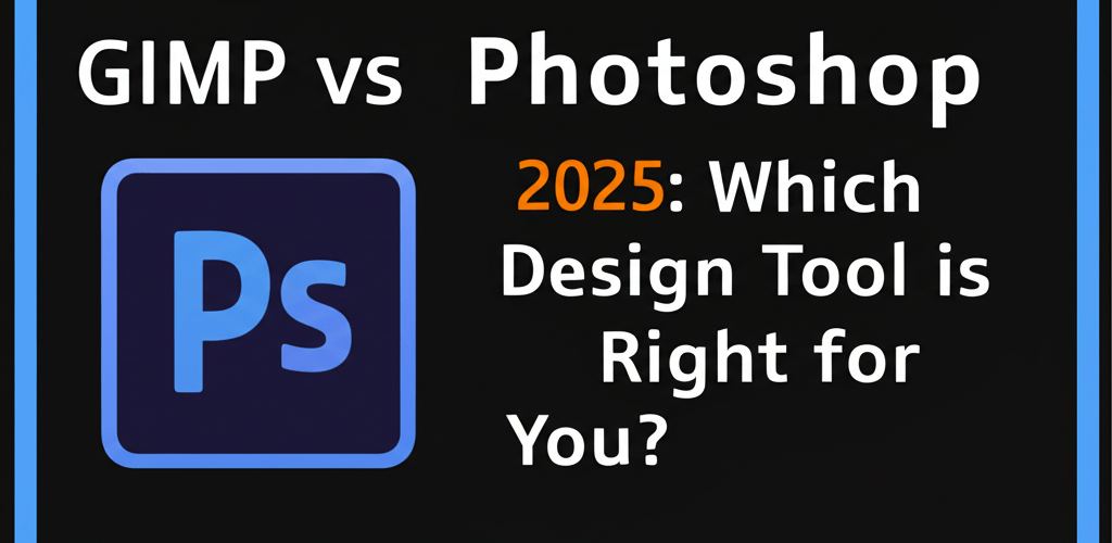 GIMP vs Photoshop 2025: Which Design Tool is Right for You?