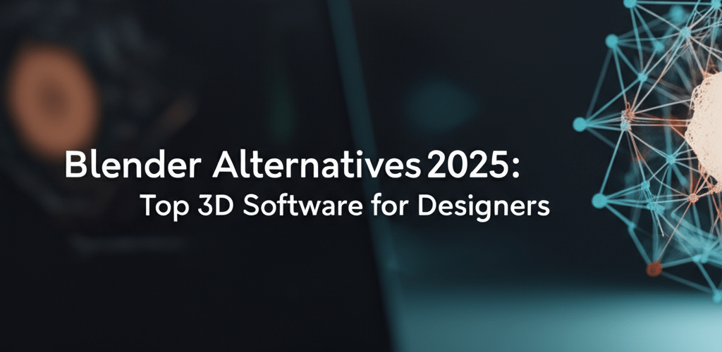 Blender Alternatives 2025: Top 3D Software for Designers