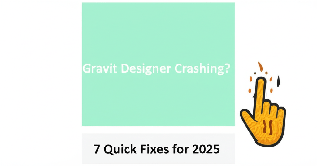 Gravit Designer Crashing? 7 Quick Fixes for 2025