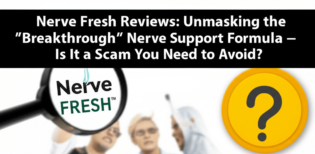 Nerve Fresh Reviews: Unmasking the ‘Breakthrough’ Nerve Support Formula – Is It a Scam You Need to Avoid?