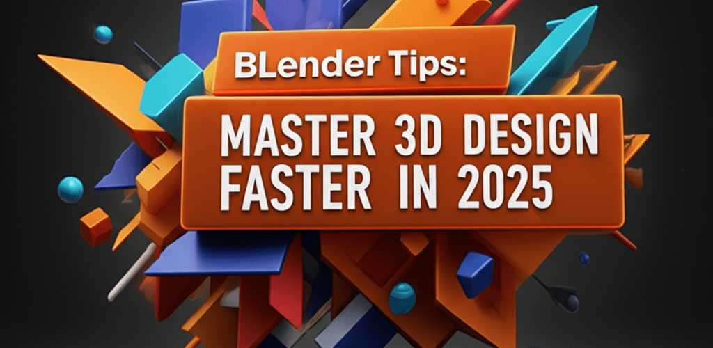 Blender Tips: Master 3D Design Faster in 2025