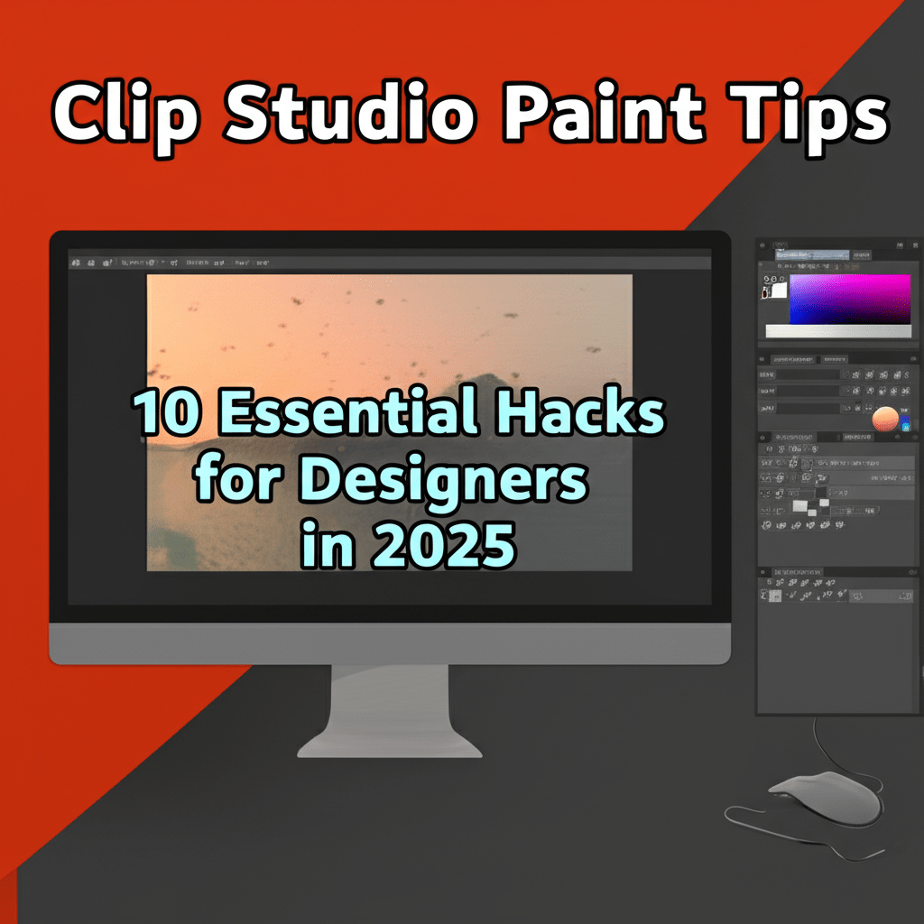 Clip Studio Paint Tips: 10 Essential Hacks for Designers in 2025