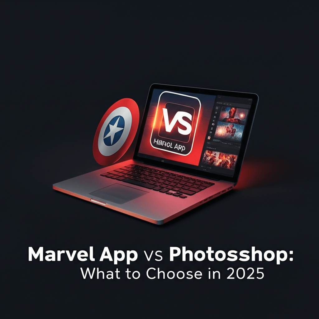 Marvel App vs Photoshop: What to Choose in 2025