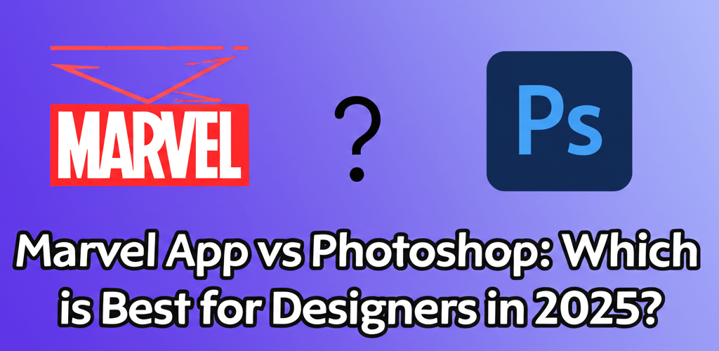 Marvel App vs Photoshop: Which is Best for Designers in 2025?