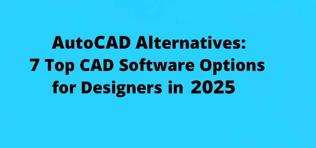 AutoCAD Alternatives: 7 Top CAD Software Options for Designers in 2025