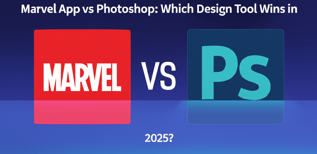 Marvel App vs Photoshop: Which Design Tool Wins in 2025?
