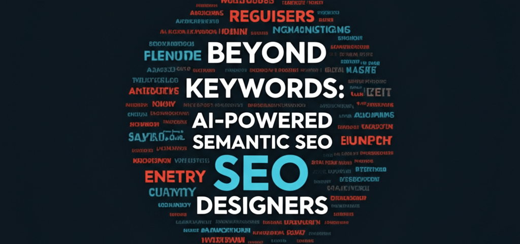 Beyond Keywords: Mastering AI-Powered Semantic SEO for Graphic Designers