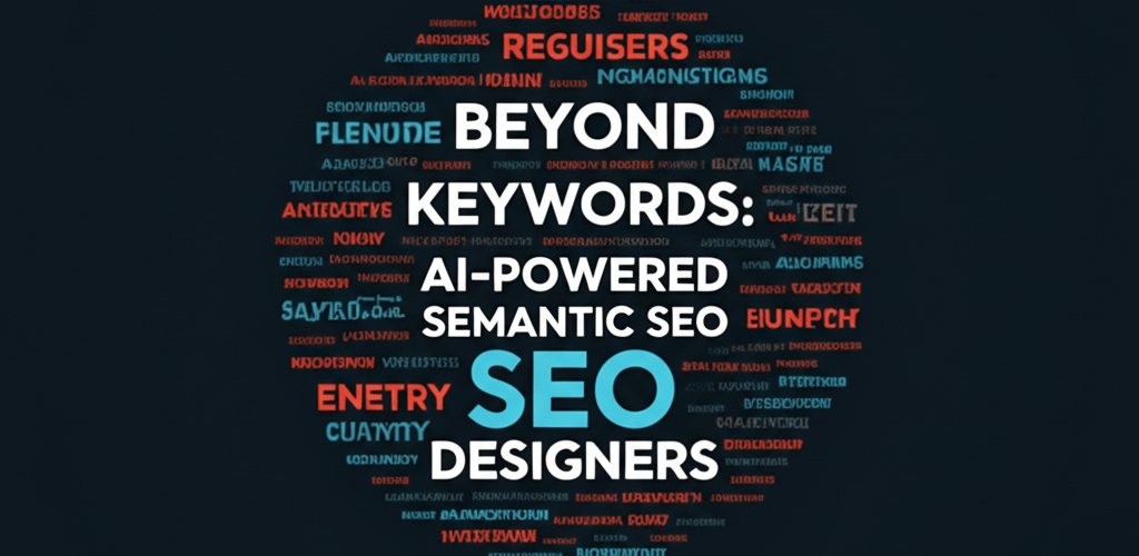 Beyond Keywords: Mastering AI-Powered Semantic SEO for Graphic Designers