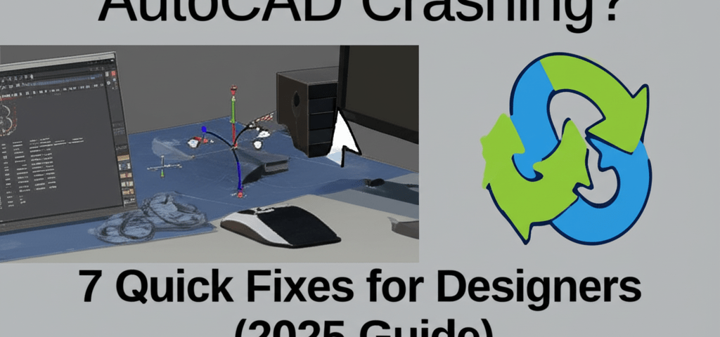 AutoCAD Crashing? 7 Quick Fixes for Designers (2025 Guide)