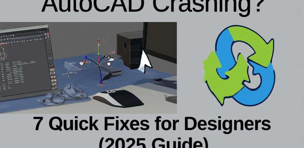 AutoCAD Crashing? 7 Quick Fixes for Designers (2025 Guide)