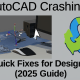AutoCAD Crashing? 7 Quick Fixes for Designers (2025 Guide)