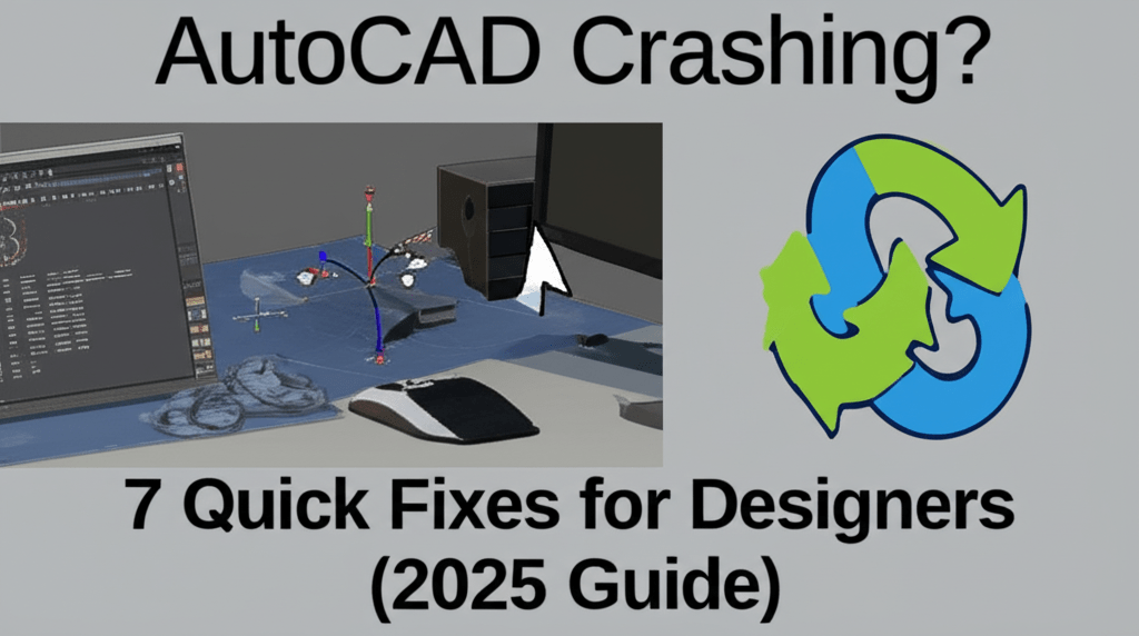 AutoCAD Crashing? 7 Quick Fixes for Designers (2025 Guide)