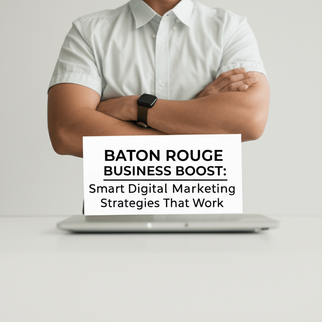 Baton Rouge Business Boost: Smart Digital Marketing Strategies That Work