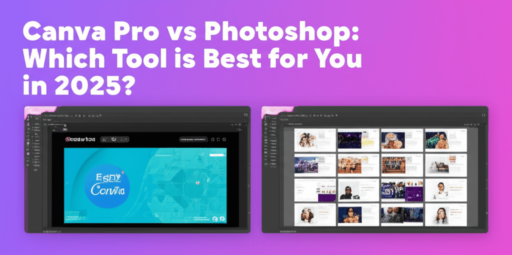 Canva Pro vs Photoshop: Which Tool is Best for You in 2025?