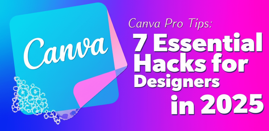 Canva Pro Tips: 7 Essential Hacks for Designers in 2025
