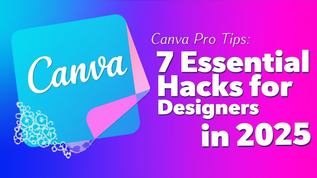 Canva Pro Tips: 7 Essential Hacks for Designers in 2025