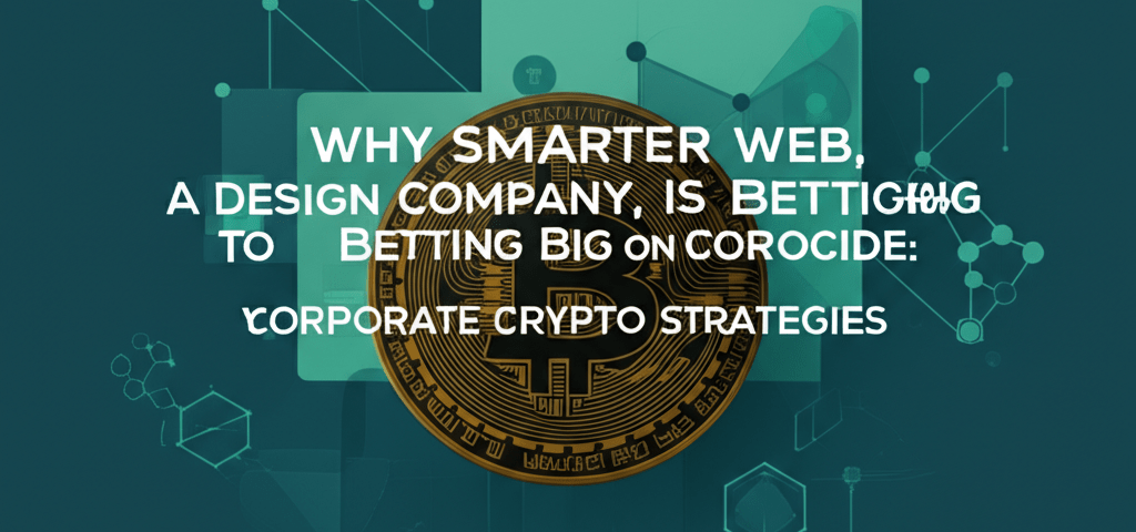 Why Smarter Web, a Design Company, is Betting Big on Bitcoin: Your Guide to Corporate Crypto Strategies