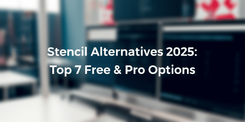 Stencil Alternatives 2025: Top 7 Free & Pro Options