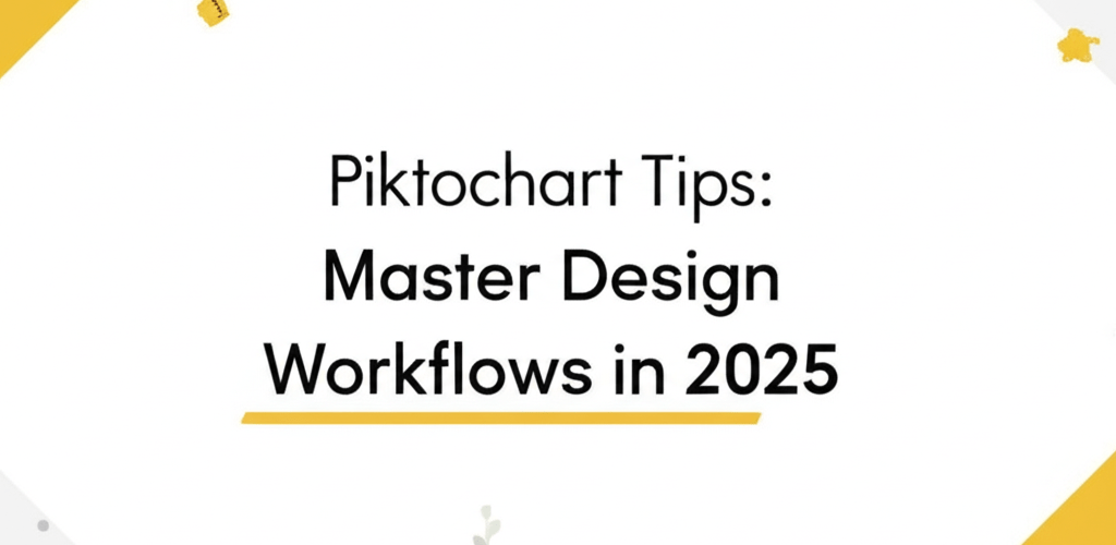 Piktochart Tips: Master Design Workflows in 2025