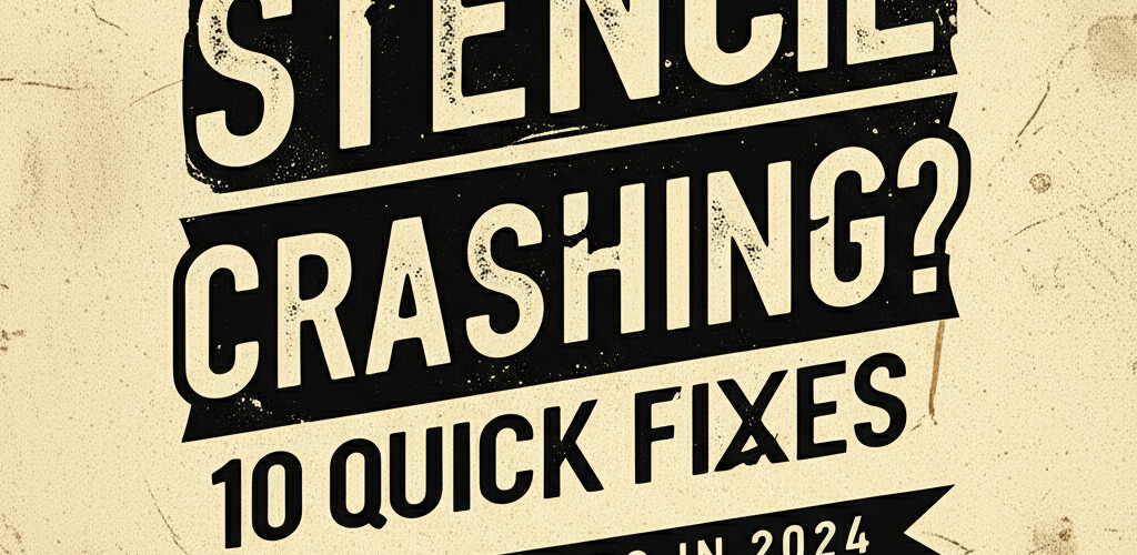 Stencil Crashing? 10 Quick Fixes for Designers in 2024