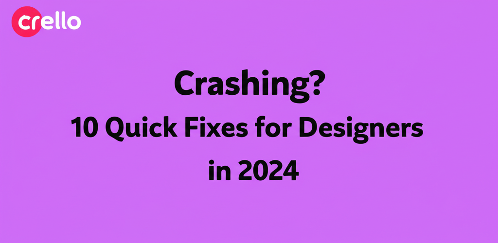 Crello Crashing? 10 Quick Fixes for Designers in 2024