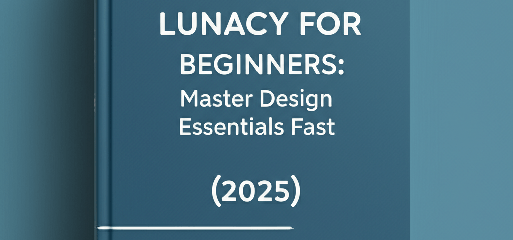 Lunacy for Beginners: Master Design Essentials Fast (2025)
