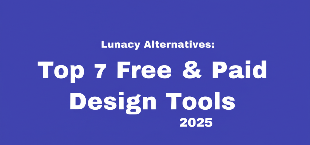 Lunacy Alternatives: Top 7 Free & Paid Design Tools 2025