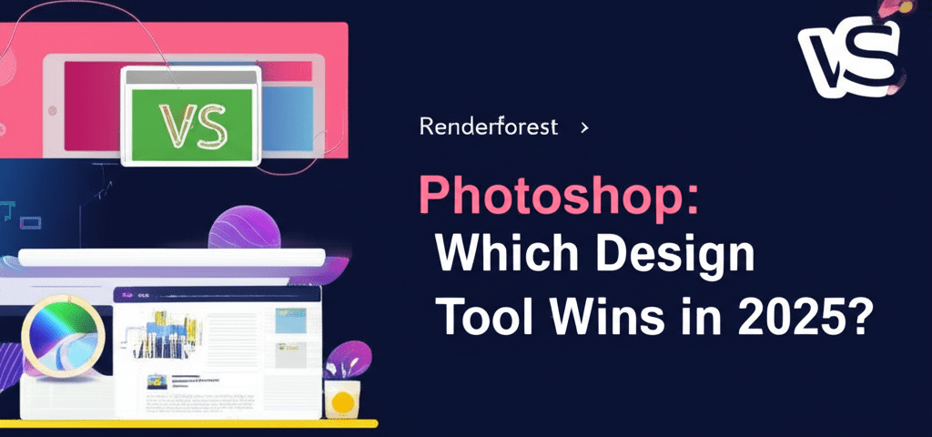 Renderforest vs Photoshop: Which Design Tool Wins in 2025?