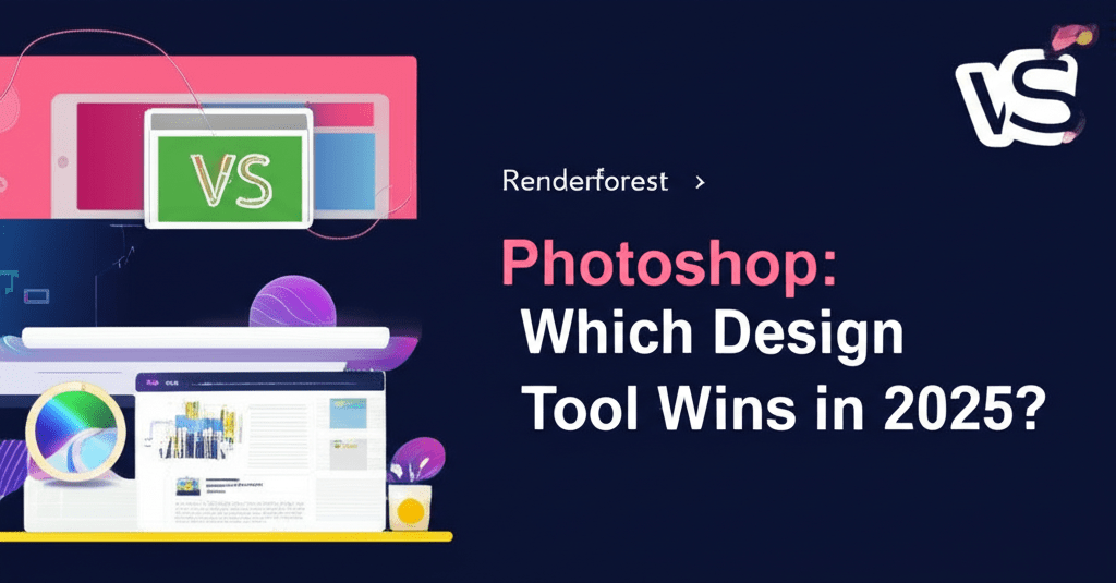 Renderforest vs Photoshop: Which Design Tool Wins in 2025?