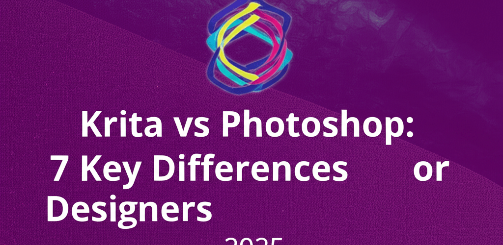 Krita vs Photoshop: 7 Key Differences for Designers 2025