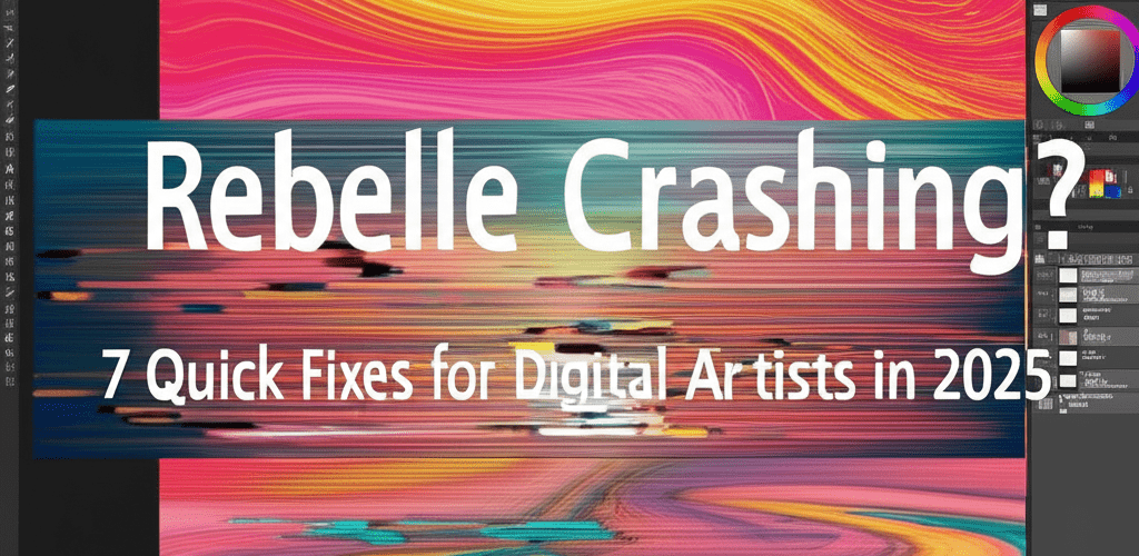 Rebelle Crashing? 7 Quick Fixes for Digital Artists in 2025