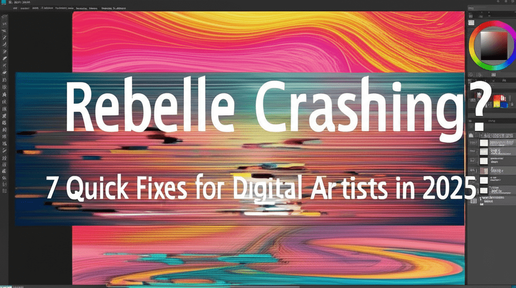 Rebelle Crashing? 7 Quick Fixes for Digital Artists in 2025