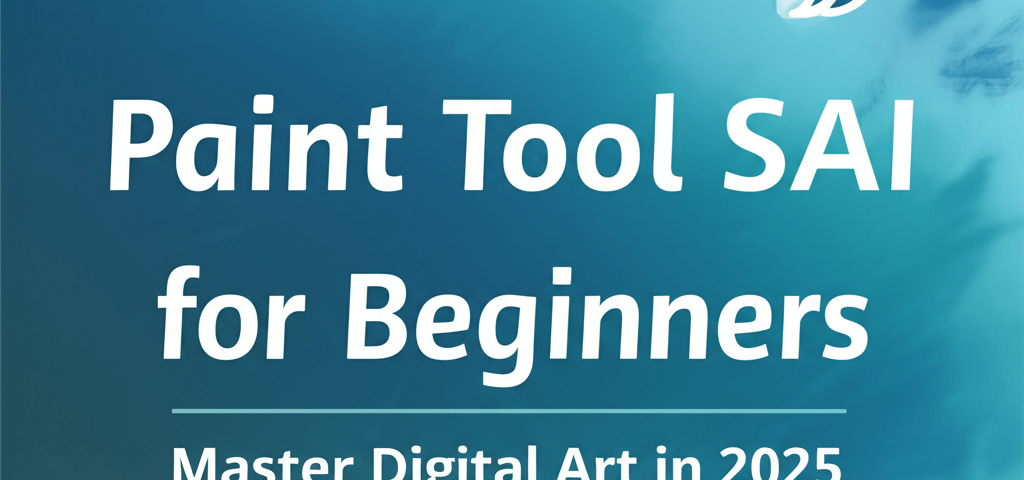 Paint Tool SAI for Beginners: Master Digital Art in 2025