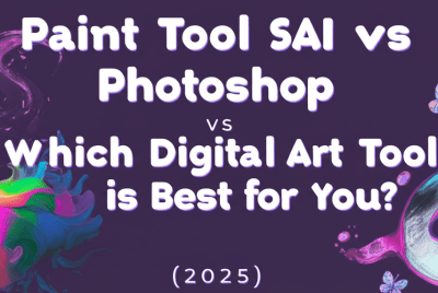 Paint Tool SAI vs Photoshop: Which Digital Art Tool is Best for You? (2025)
