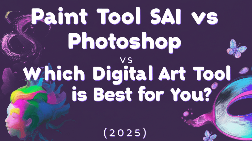 Paint Tool SAI vs Photoshop: Which Digital Art Tool is Best for You? (2025)